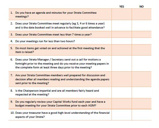 Running an Effective Meeting - Checklist