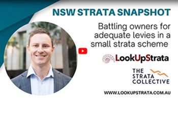 NSW: Q&A Battling owners for adequate levies in a small strata scheme